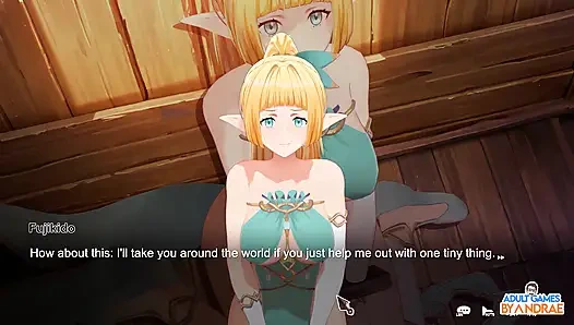 Kaç, elf ninjam! 3 boyutlu oyun bölüm 1