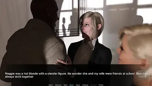 Ateşli karımla oyun - bölüm 5 - grup seks çılgınlığı seviye atla - çift yarak, bir amcık eylemi