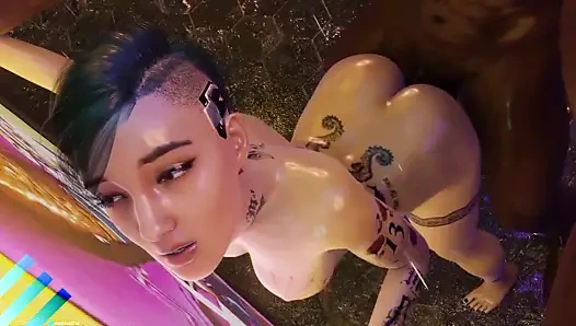 hmv pmv-koyu tenli blender-sfm bayanlar