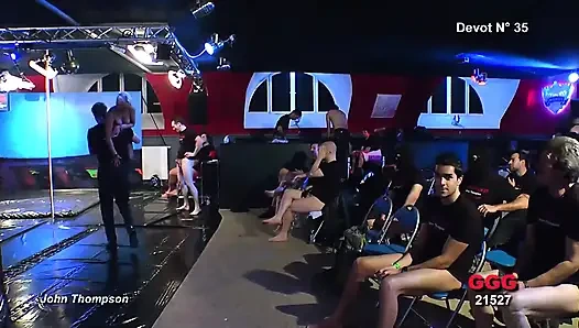 Ggg John Thompson - Jaqueline Mia Nicky Vahşi Üçlü Sikiş