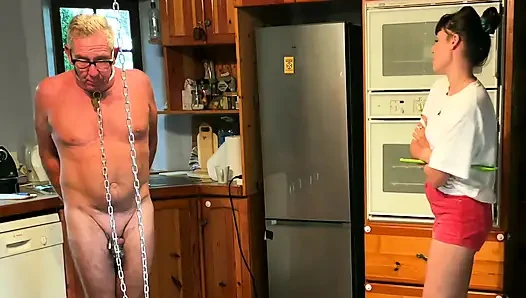 Dominatrix Mistress April - Slave Nanny - Part 1