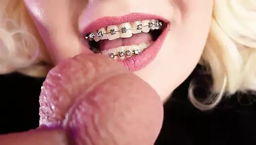 Deri eldivenler ve diş teli elle muamele - bakış açısı bakış açısı videosu