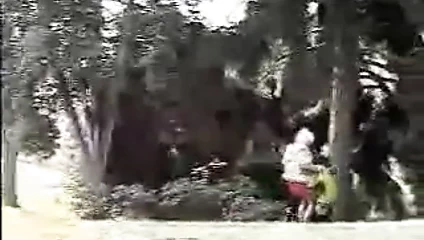 Alman fahişe ormanda becerdin