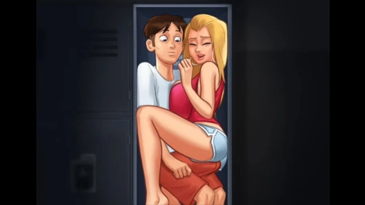 Yaz mevsimi efsanesi - kaltak amını dolabın içinde ıslatıyor