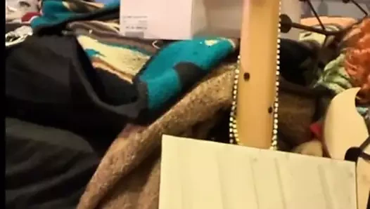 sarışın bebeğim twerk önünde bir ayna üzerinde snap lilmarmar049