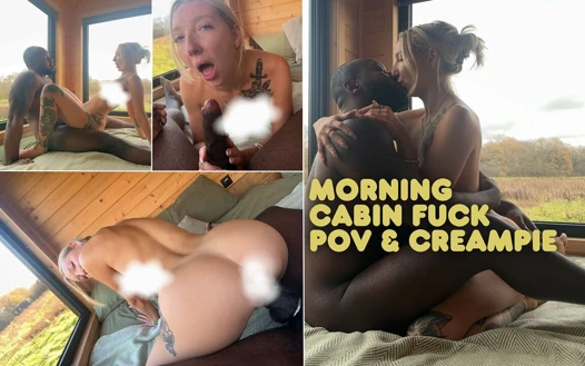 Sabah kabini sarışını ve büyük zenci yarağı bakış açısıyla sakso çekiyor ve dölleniyor - gigi bliss x axel reigns