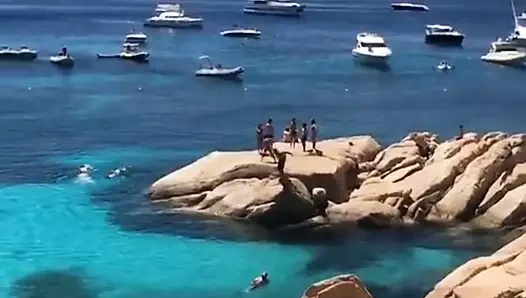 Isla Caprera en Cerdena  Italia Lugares Fantasticos del Mu