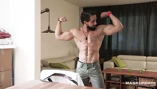 Maskurbate asılı iri parça mastürbasyon ile oyuncaklar