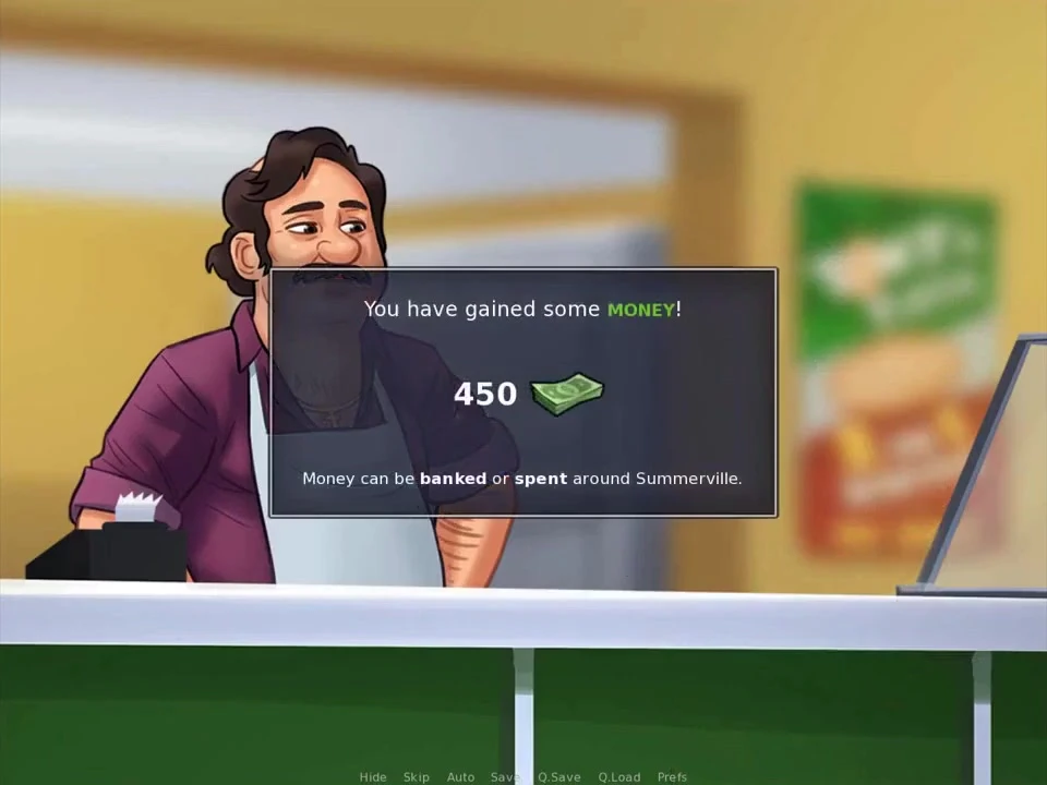 Summertime saga: stepbrother invites his stepsister for fucking in his room ep 141