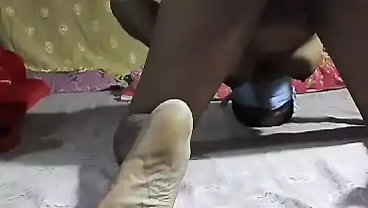 Ateşli hatun solo videoda