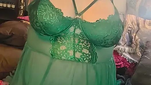 Sexy Green Lingerie