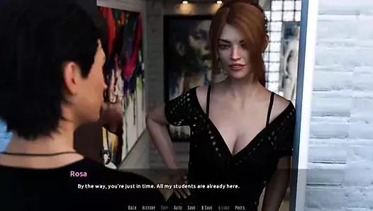 Rock yıldızı ol: sanat ve seksi orta yaşlı seksi kadın-s2e15