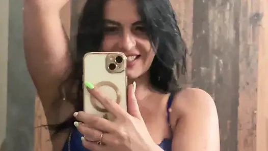 Tanga ve sütyen aynası azdırıyor - yumuşak, yavaş, baştan çıkarıcı