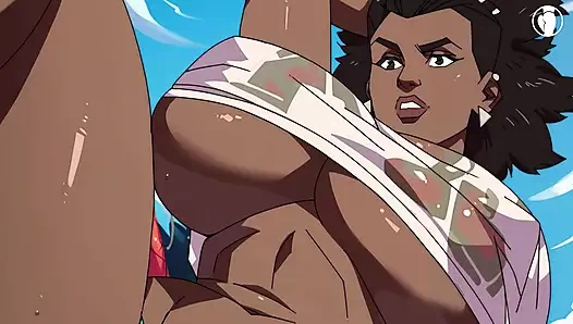 En iyi esmer götü var