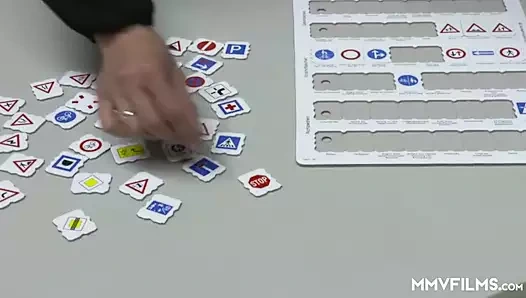 Gerçek Alman sekreter milf