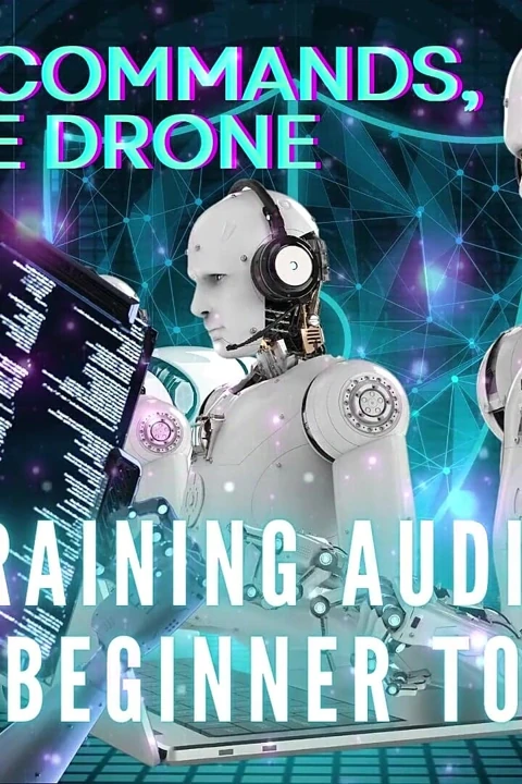 Acemiden profesyonele dron eğitimi ses dizisi - komutlarıma itaat et, küçük drone