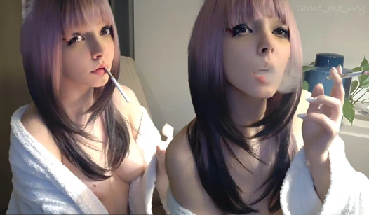 Bornozlu küçük memeli oyuncu (tam video için benden iste)