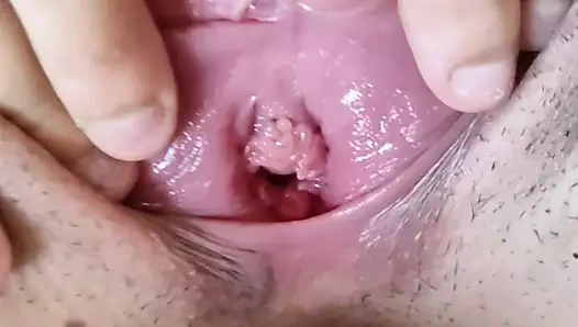 lamenor'un göğüsleri üzerinde oral seks ve cumshot