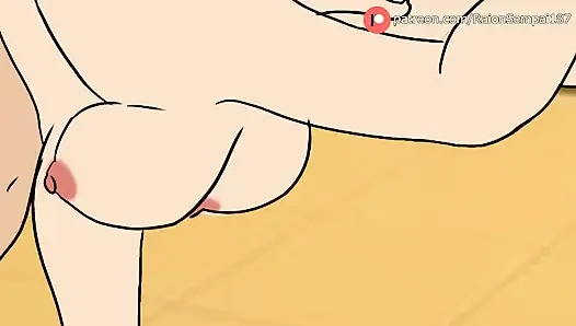 Эми Вонг + Велма и Дафна Скуби-Ду + Хината Наруто — Hentai Compilation