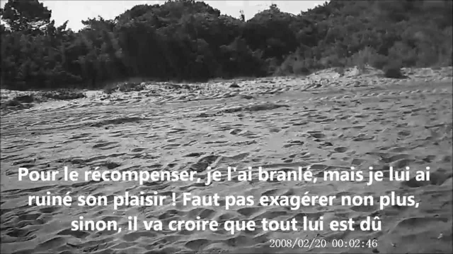 Rends hommage a ta femme sur la plage