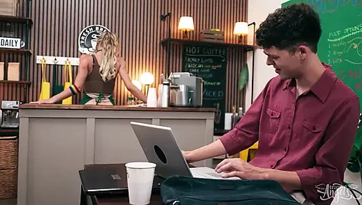 Trans melekler - jade venus derin domaltmadan ve kovboy kız binmeden önce Jayne Calloway'in deliğini yalıyor