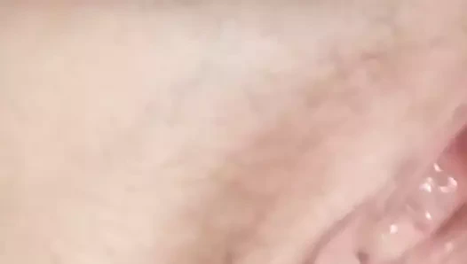 Esmer kedi ile oynuyor