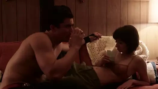 Malin Akerman, Kate Micucci Topless 3-Sum  HD 720p