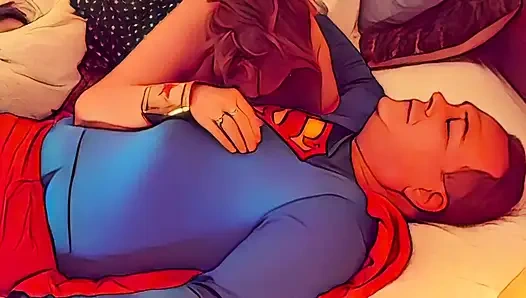 Harika kadının Süpermen ile süper seksi 1321ai