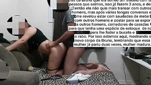 Bruna Silva ateşli evli kadın geri döndü