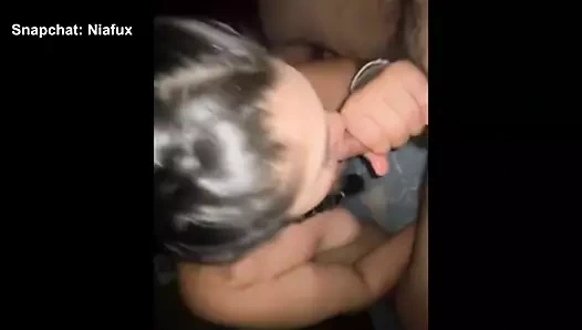 Sıcak kız Haydi üvey pulluk ona kedi