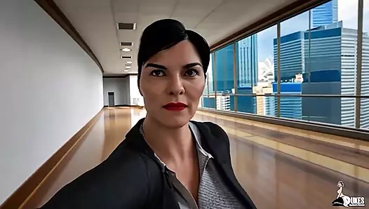 Düzgün vücutlu kurumsal kızlar ofiste sikiliyor