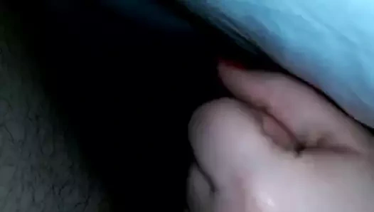 Eski kız arkadaş elle muamele ve boşalma