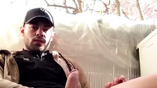 Sexy male handjob