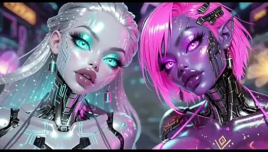 Captain Nova Song ve Kiss klipleri, ai animasyonu
