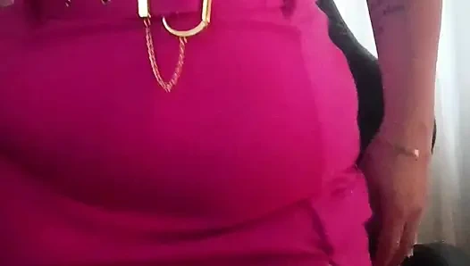 Stepmom makes a video for her stepson to relieve himself!!! He gave a little help with the pain.