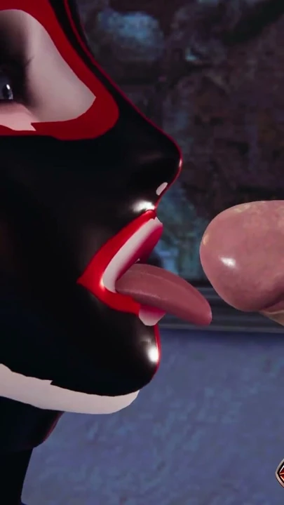 Lateks Fetiş Kızı 3D Hentai - Ağzına Boşalma, Lateks Eldiven Elle Mastürbasyon ve Glans Dil Boşalması | Bölüm 1