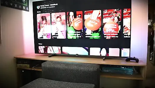 Üvey kız kardeş looner kanalında mastürbasyon yaparken yakalandı - bunny looner