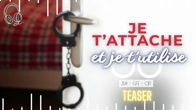 I Tie You Up And I Use You - French audio femdom cbt