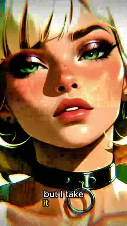 Beyaz saçlı gotik kaltak: "beni mahvedin" - aşırı itiraf (4k ai) | Klip 2