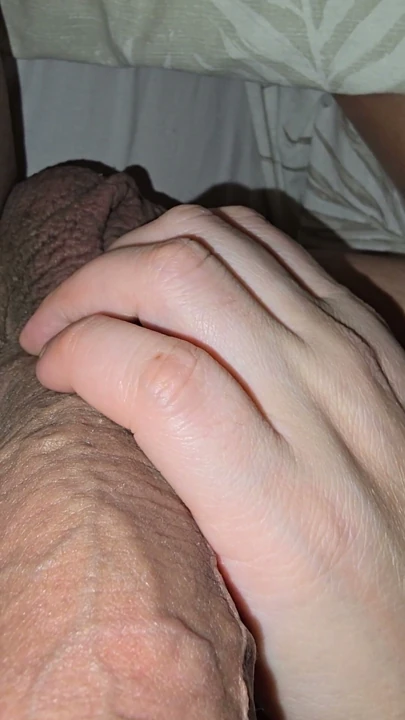 Step mom checks step son's dick and give him a handjob while he has an erection | Clip 1