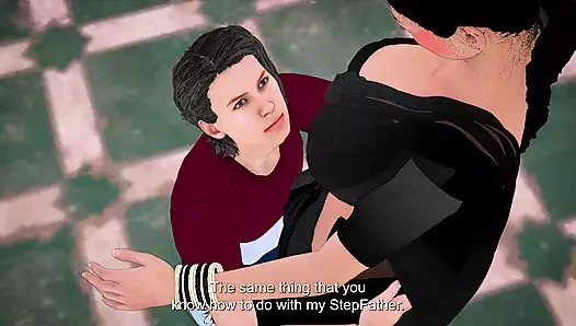 Hintli hintli üvey anne pembe amcık siyah sari üvey oğul üvey annesinin götüne aşık oldu ve onu sert sikti