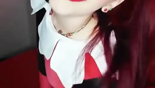 Shyyfxx Harley Quinn doğum gününü kutluyor ve jokeri komşusunun 31 talimatı rol oyununa gönderiyor