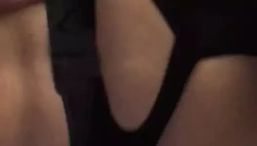 Porto rikolu latin karısı arkadan