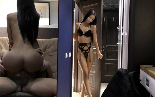 Evde sıska bir Asyalı Filipinliyi becerdim! %0 Göğüsler