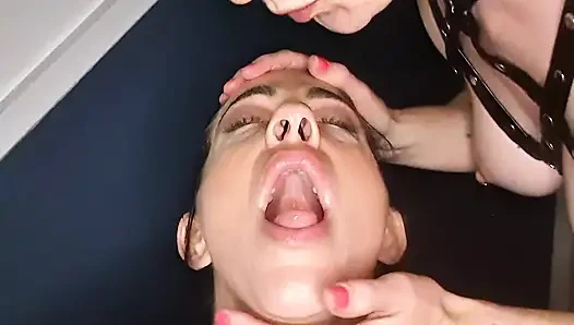 Cum Slut Begging For Your Jizz and Taking My Loads Of Spit