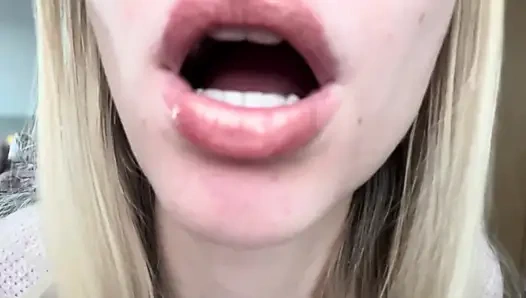 Ağız sesleri - konuşma yok - asmr