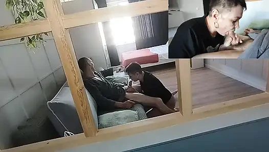 Helen & Johnny: Morning Seduction in the Kitchen and Sofa