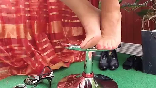 exposition de jolis pieds