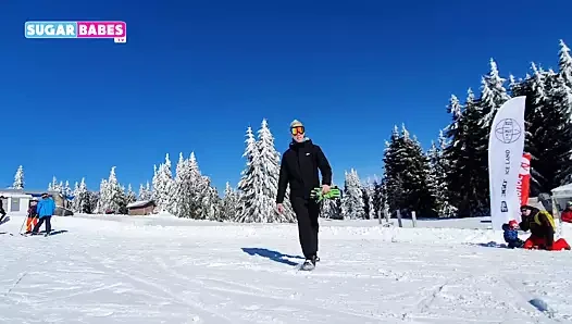 Sugarbabstv: Kayak tatilinde ilk cüce oral seks