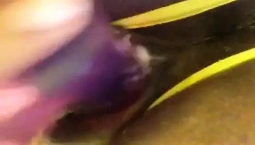 Onu kedi ile oynuyor (sebeny)